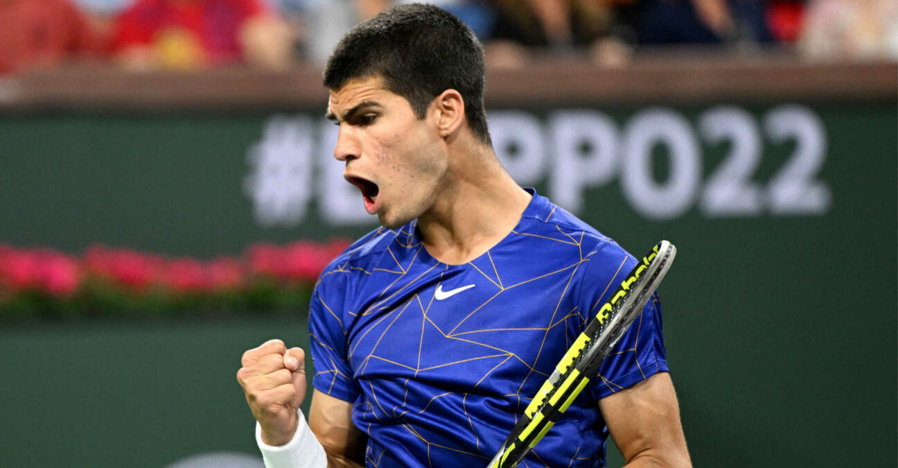 Carlos Alcaraz Indian Wells 2022