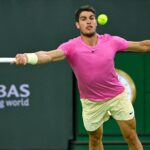Carlos Alcaraz Indian Wells 2023 coup droit retour