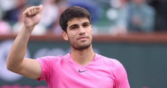 Carlos Alcaraz après sa victoire à Indian Wells