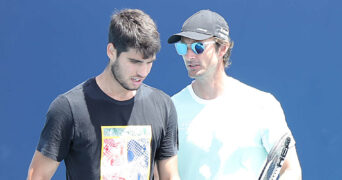 Carlos Alcaraz et Juan Carlos Ferrero Miami 2023