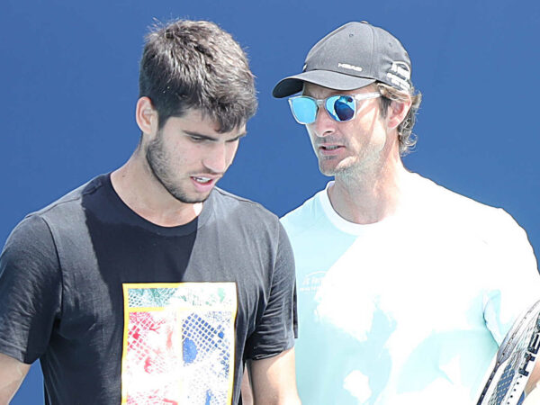 Carlos Alcaraz et Juan Carlos Ferrero Miami 2023