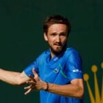 Daniil Medvedev Indian Wells coup droit préparation rolex