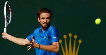 Daniil Medvedev Indian Wells coup droit préparation rolex