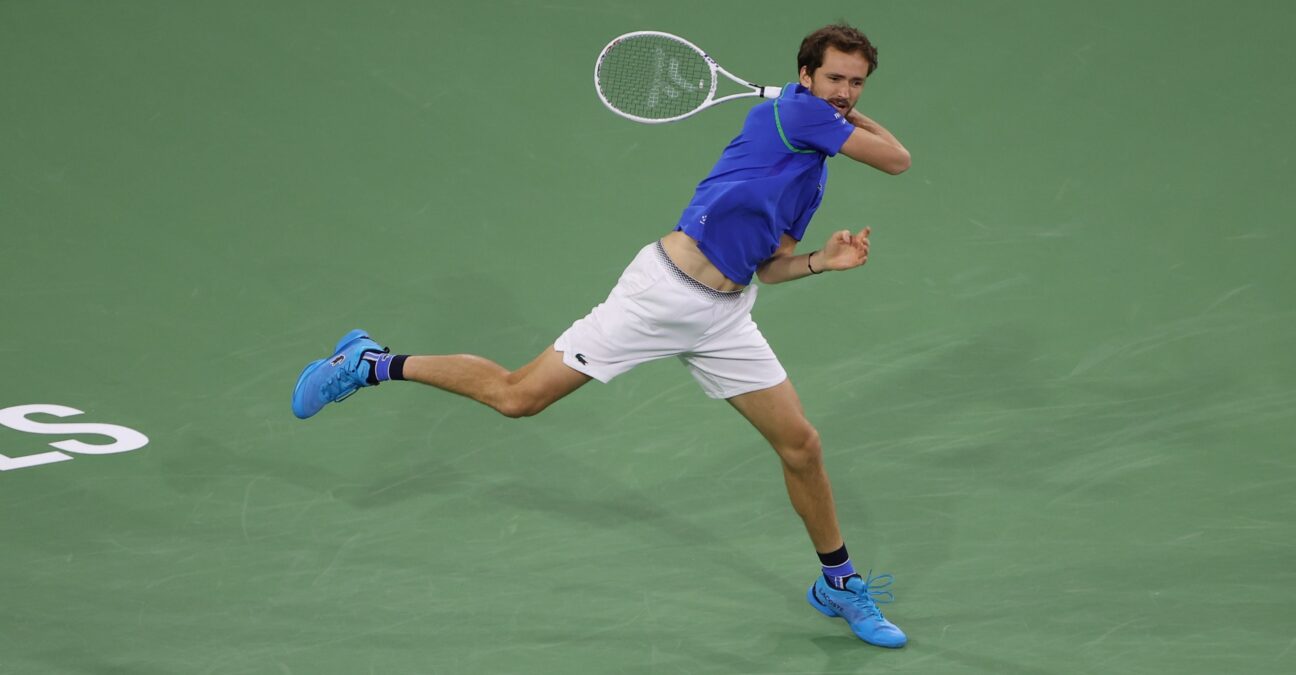 Daniil Medvedev coup droit Indian Wells 2023