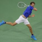 Daniil Medvedev coup droit Indian Wells 2023