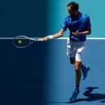 Daniil Medvedev Miami coup droit
