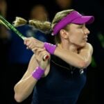 Ekaterina Alexandrova Open d'Australie revers
