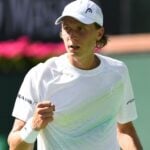 Emil Ruusuvuori Indian Wells poing serré