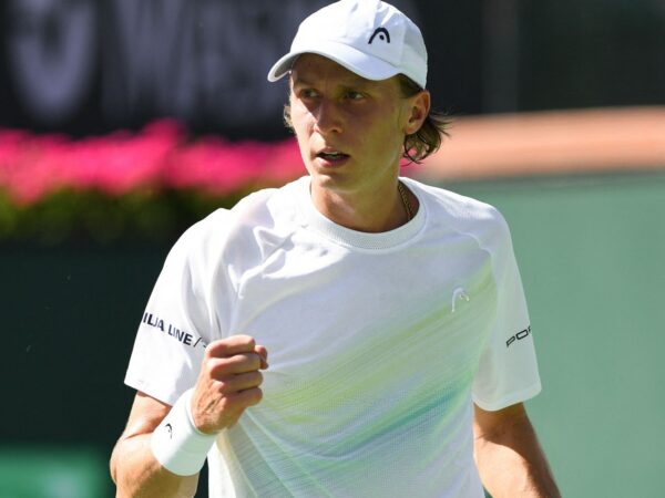 Emil Ruusuvuori Indian Wells poing serré