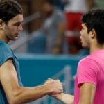 Taylor Fritz, Carlos Alcaraz, Miami 2023