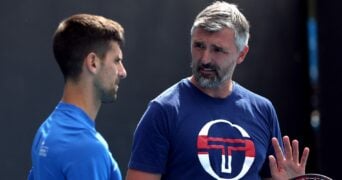Ivanisevic et Djokovic, Open d'Australie 2023