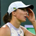 Iga Swiatek dans sa défaite face à Rybakina à Indian Wells