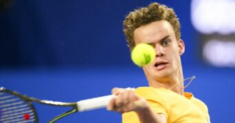 Luca Van Assche coup droit Teréga Open Challenger Pau 2023