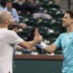 Adrian Mannarino et Dominic Thiem, Indian Wells 2023