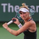 Marketa Vondrousova volée revers Indian Wells