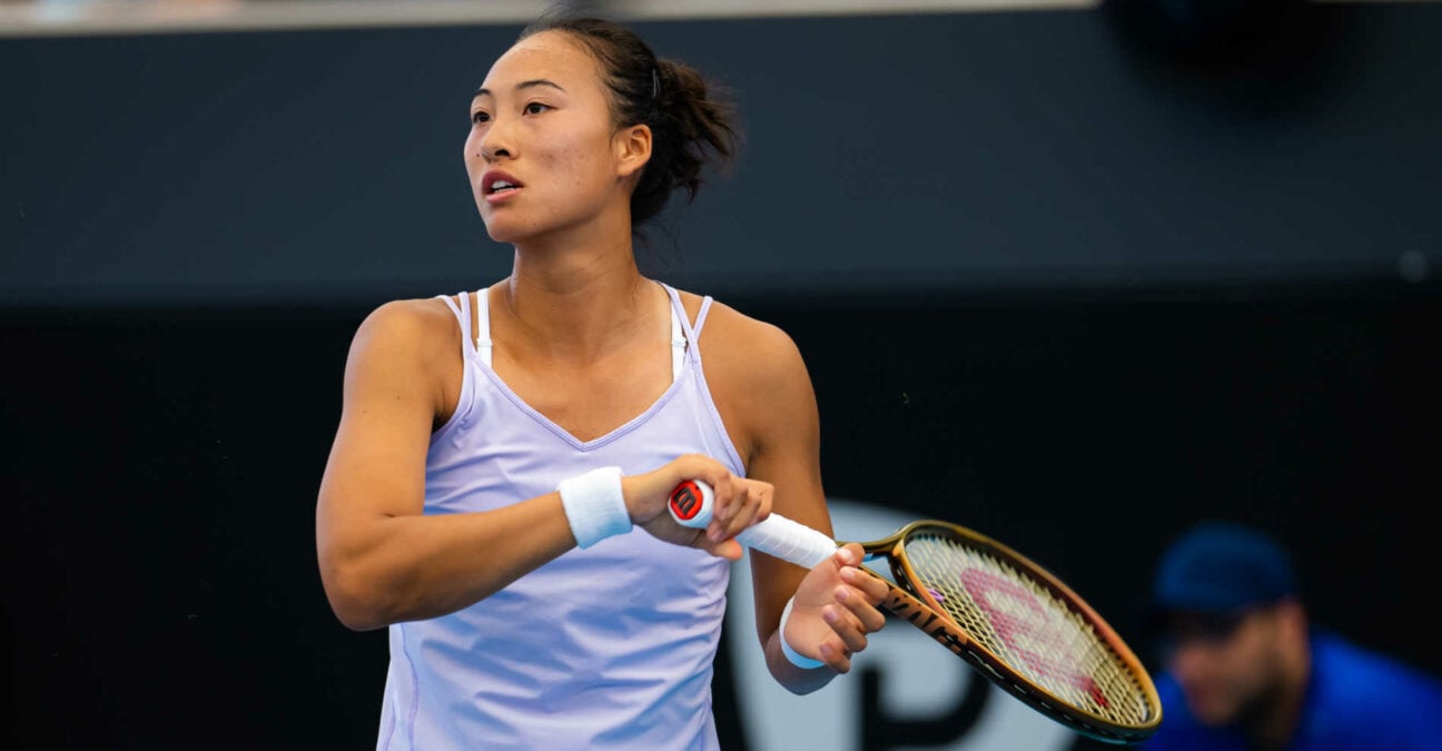 Qinwen Zheng Adélaïde 2023