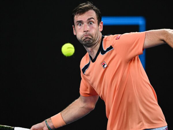 Quentin Halys Open d'Australie coup droit défense