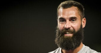 Sourire de Benoît Paire