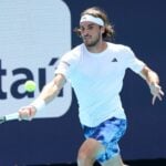 Stefanos Tsitsipas Miami coup droit
