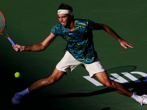 Taylor Fritz coup droit slice défense Indian Wells
