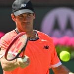Tommy Paul Indian Wells reaction poing serré