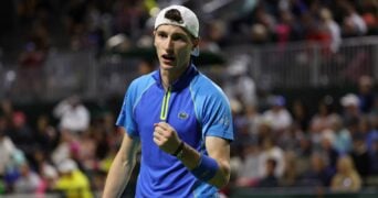 Ugo Humbert poing serré Indian Wells 2023