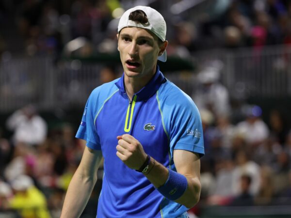 Ugo Humbert poing serré Indian Wells 2023