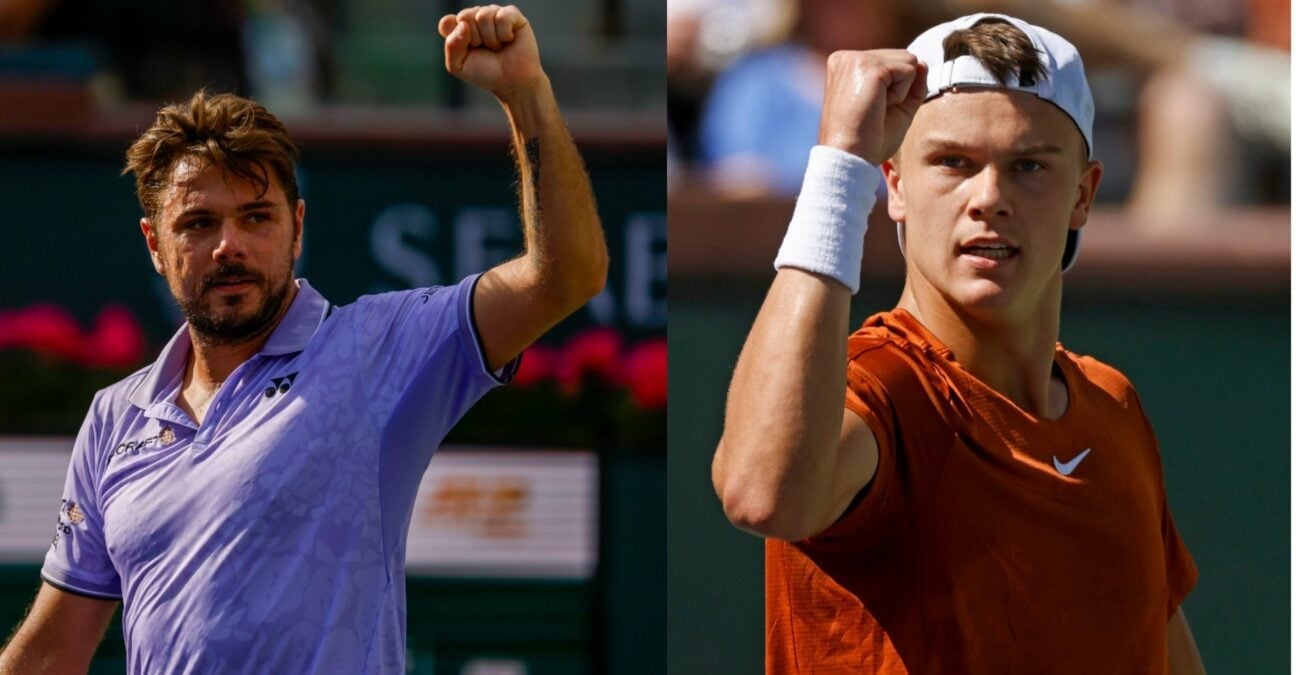 Wawrinka Rune Indian Wells 2023