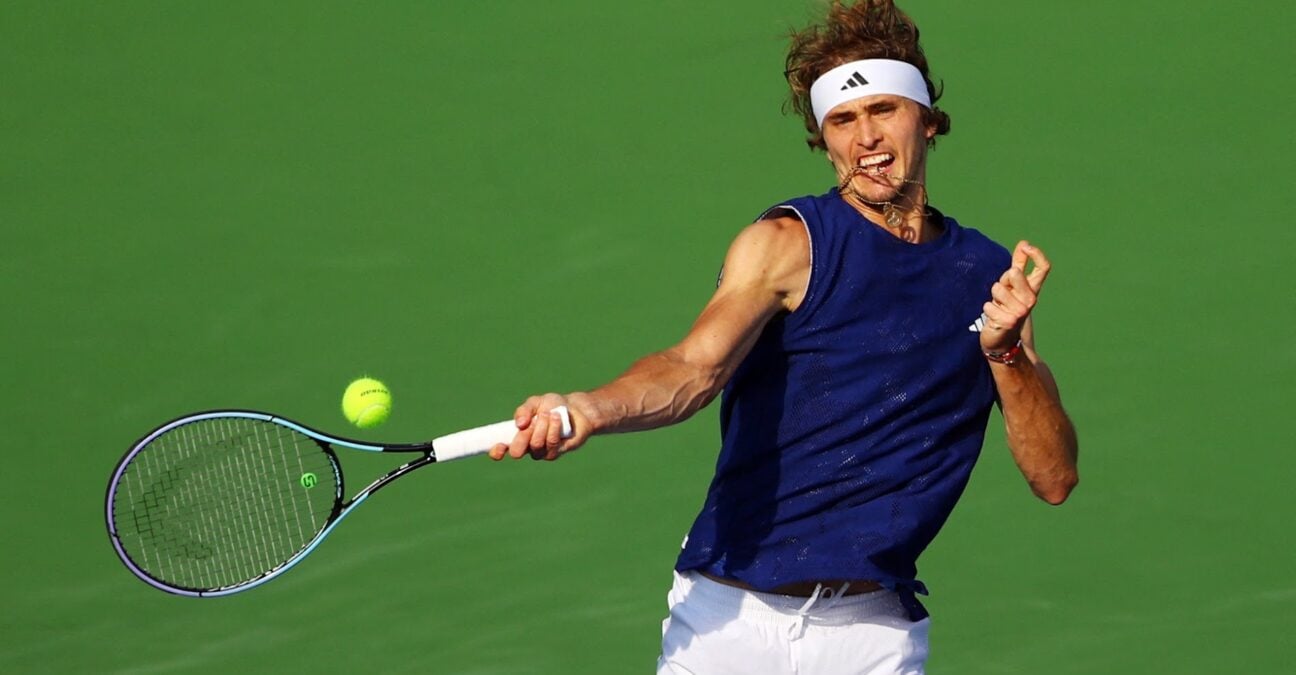 Zverev à Dubaï (AI / Reuters / Panoramic)