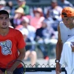 Carlos Alcaraz, Rafael Nadal, Indian Wells 2022