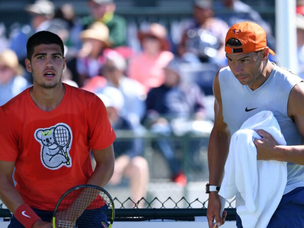Carlos Alcaraz, Rafael Nadal, Indian Wells 2022