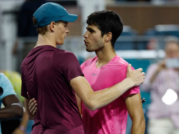 Jannik Sinner et Carlos Alcaraz Miami 2023
