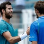 Khachanov Medvedev Miami poignée de mains