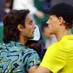Lorenzo Musetti Jannik Sinner Monte Carlo poignée de mains