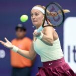 Petra Kvitova Miami coup droit