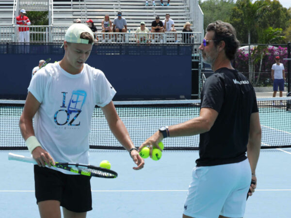 Holger Rune, Patrick Mouratoglou 2023