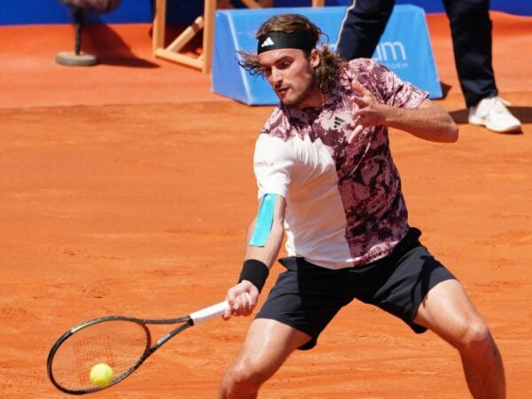 Stefanos Tsitsipas Barcelone coup droit