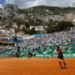 Stefanos Tsitsipas Monte Carlo vue générale Rocher