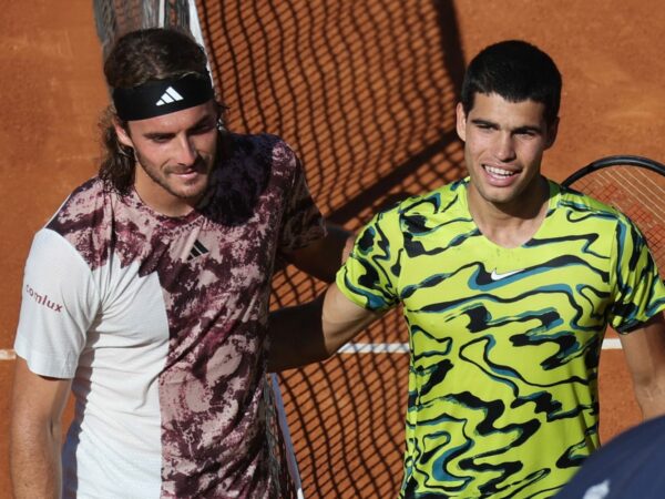 Tsitsipas et Alcaraz, Barcelone 2023