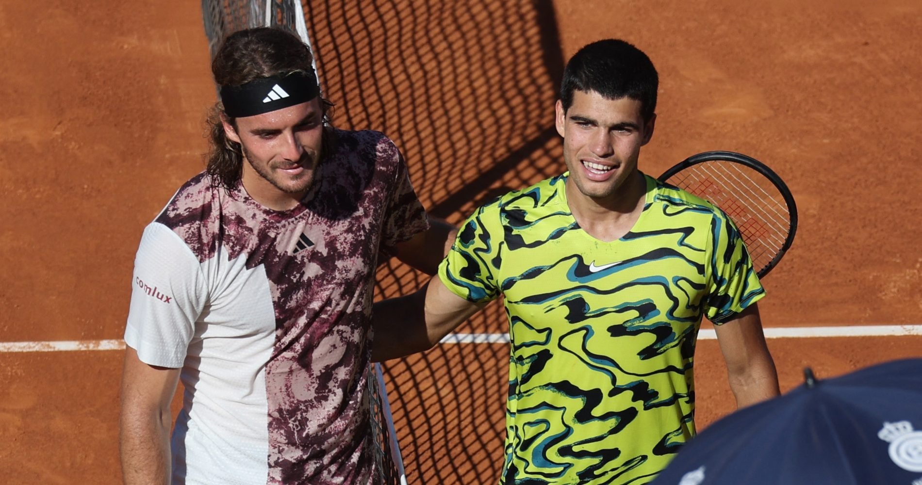 Tsitsipas et Alcaraz, Barcelone 2023