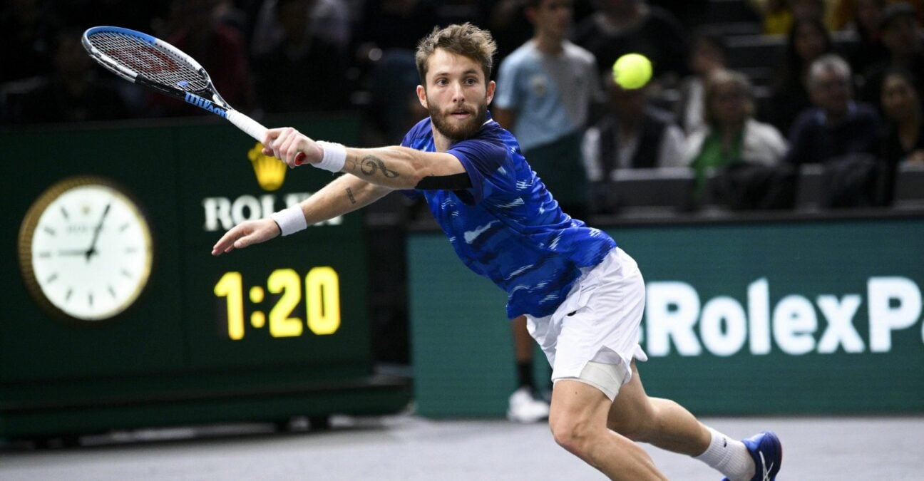 Corentin Moutet - Rolex Paris Masters 2022