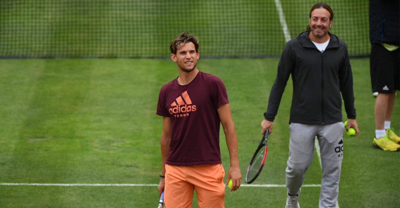 Dominic Thiem et Nicola Massu - Berlin 2020