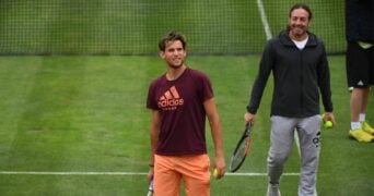Dominic Thiem et Nicola Massu - Berlin 2020