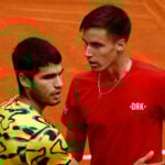 Carlos Alcaraz et Fabien Marozsan, Rome 2023
