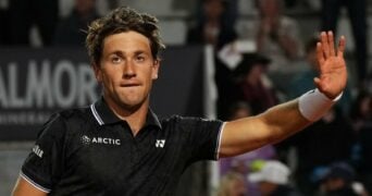 Casper Ruud Rome 23 joie victoire