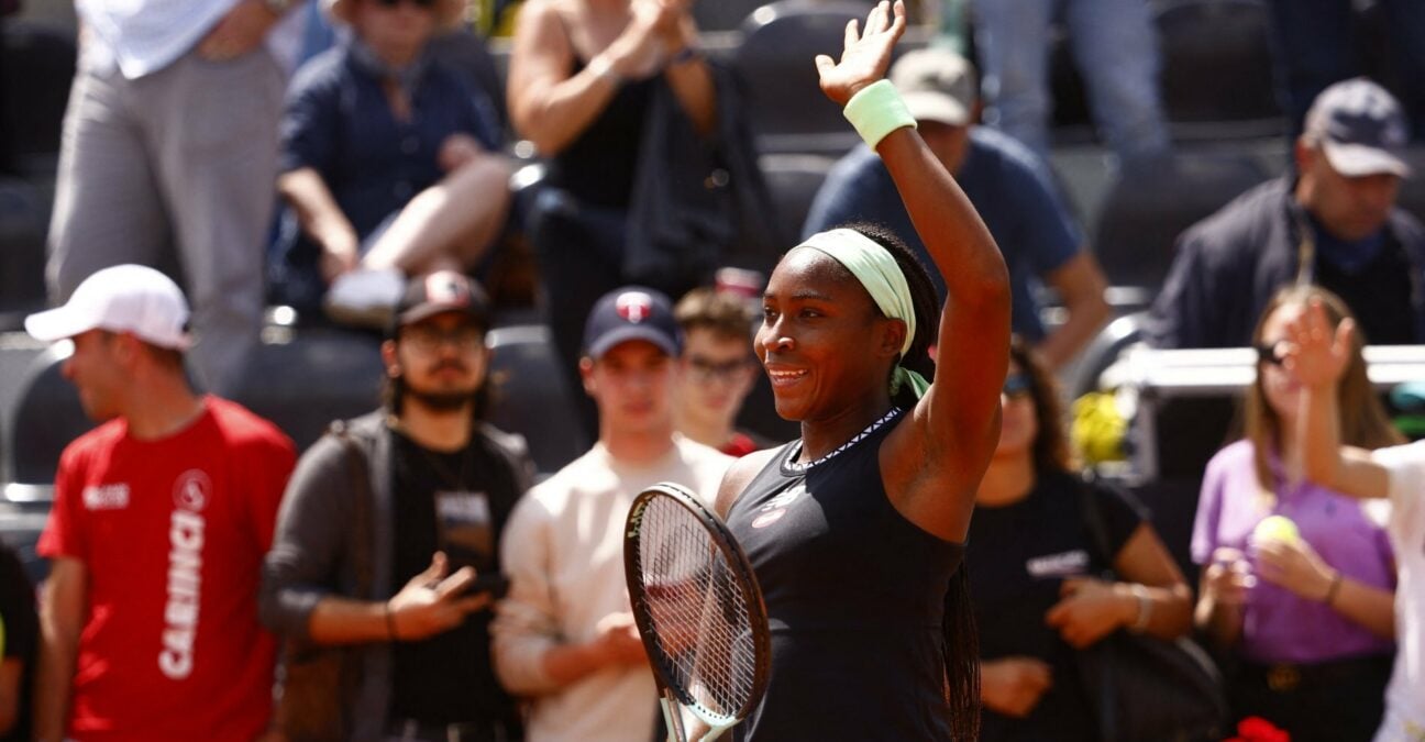 Coco Gauff Rome 23 - ©Al / Reuters / Panoramic