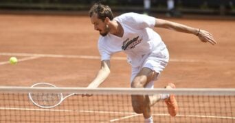 Daniil Medvedev Rome 2023 entraînement ©Inside Panoramic.
