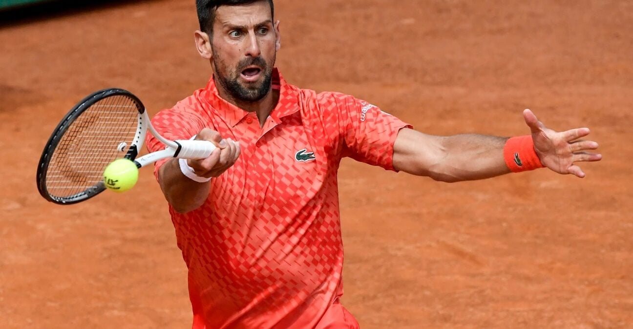 Djokovic Rome 2023 (Inside _ Panoramic)
