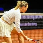 Donna Vekic Stuttgart 2023 volée coup droit amortie