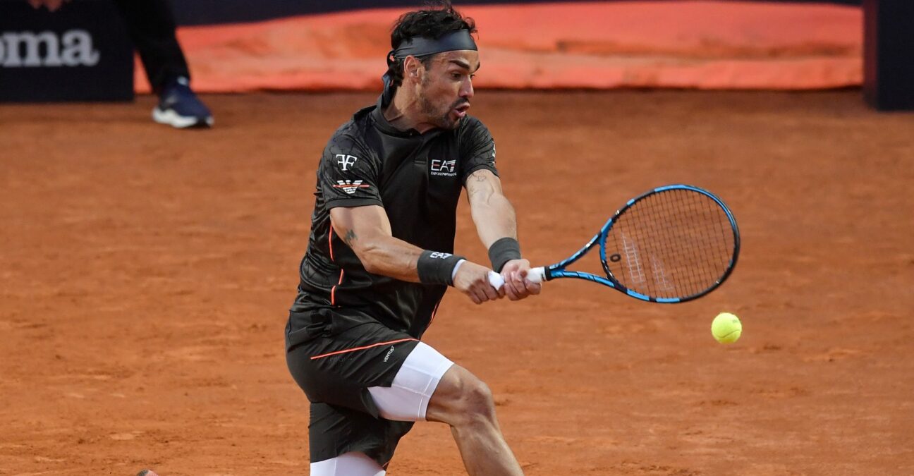 Fabio Fognini Rome 2023 revers